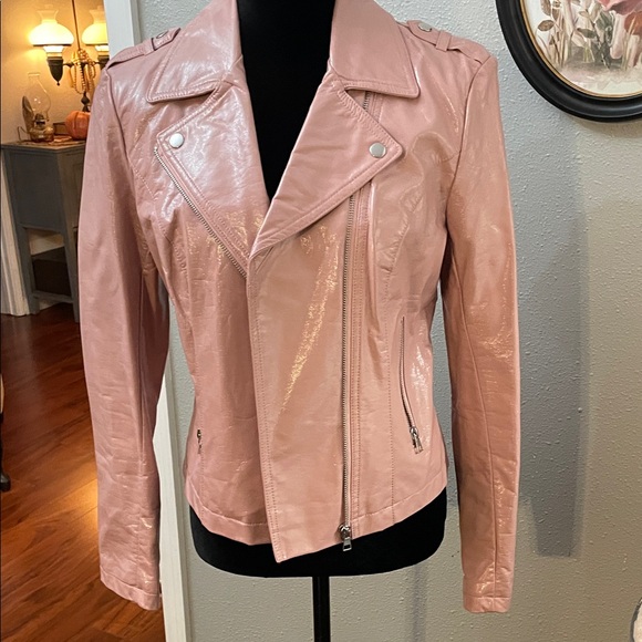 Bar III Jackets & Blazers - BAR III Motorcycle Jacket ROSE BLUSH(BUFU)